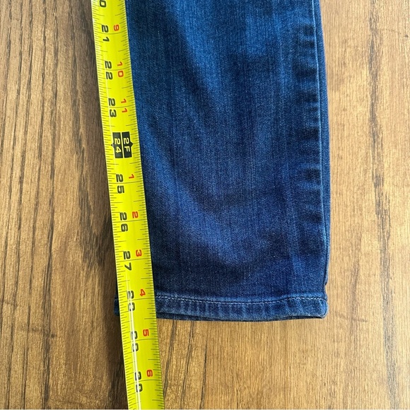Paige Hoxton Skinny Jeans Medium Dark Wash Denim Size 28 Comfy Casual - Picture 4 of 12